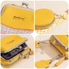 Baellerry Phone Crossbody Bag With Contrasting Colors And Pu Material For Daily Use