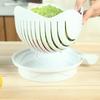 Vegetable Salad Cutter Cutting Bowl Slices Fruit, Kitchen Tools, Accessories Gadgets Kitchen Items