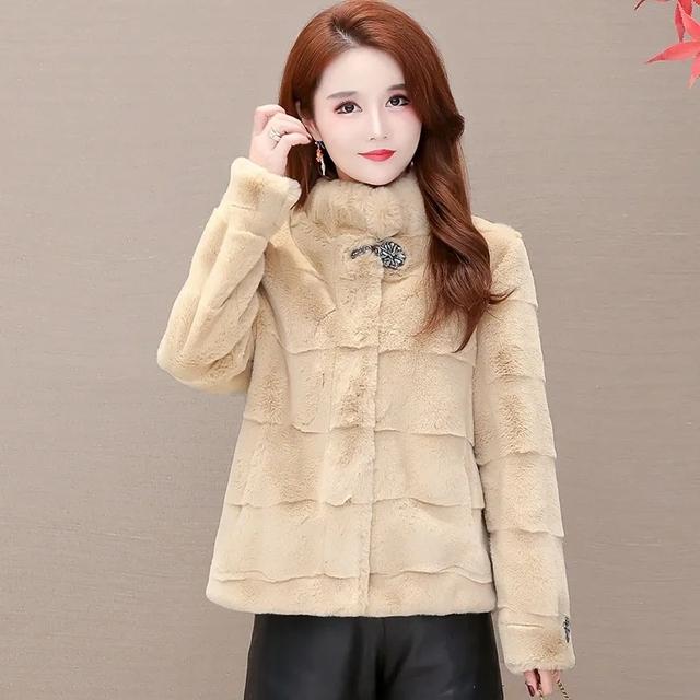 

Высококачественная шуба из искусственного норкового меха, женская зимняя новая мода, свободный мех, теплое и повседневное толстое пальто с искусственным мехом, женское XXL