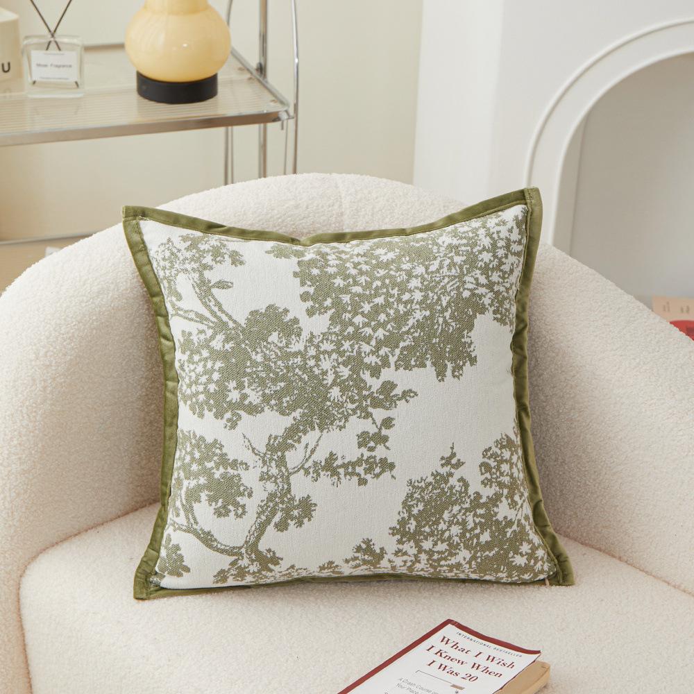 

Craft Style Back Cushion, Waist Cushion, Light Luxury and High-end Square Cushion Pillow 48X48cm pillow cover