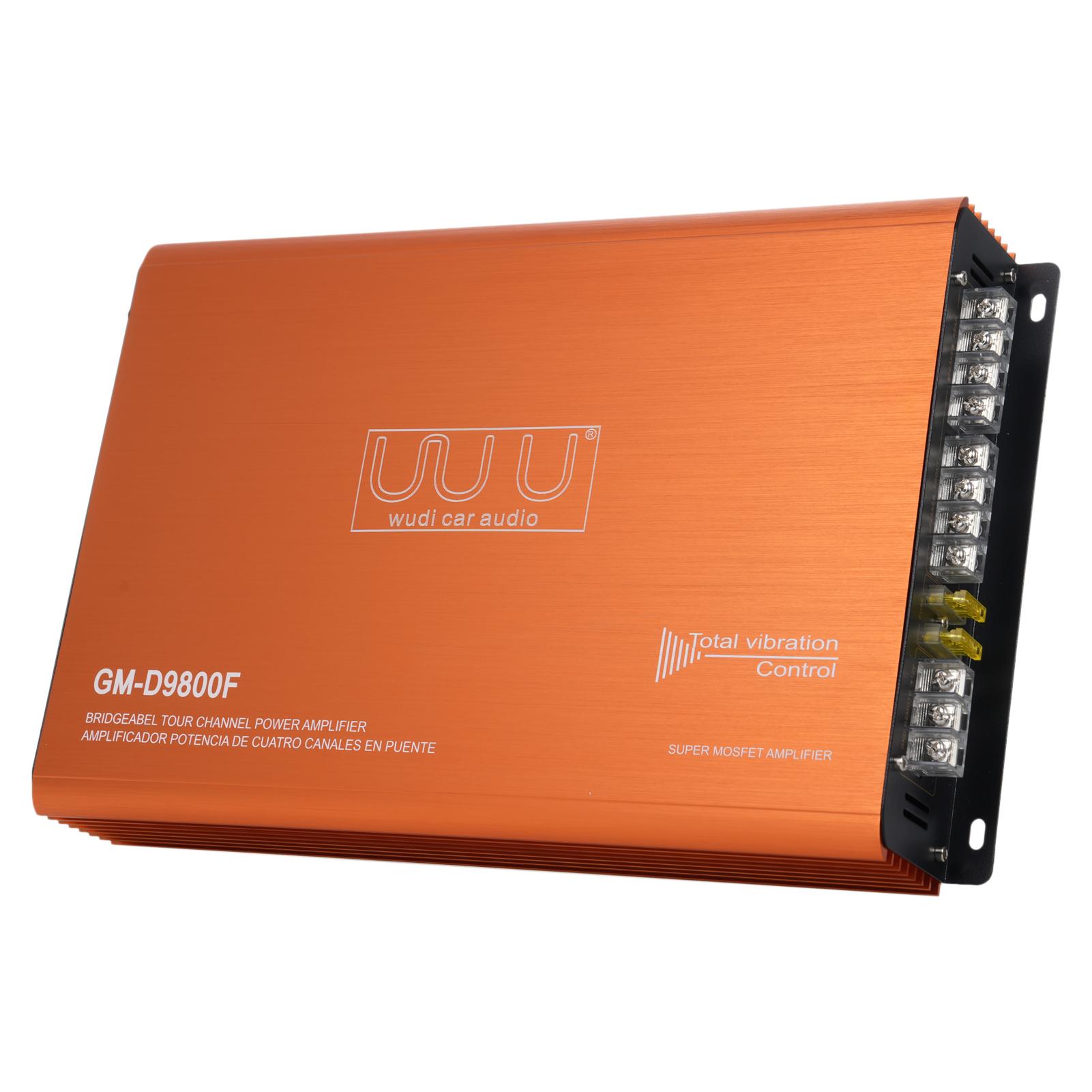 

Wudi Audio Systems, 4 Channel Car Amplifier, 4 x 100W 4 16 Ohm Stable Audio Power Amplifier