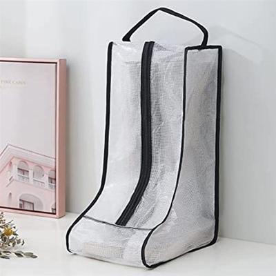 2 Pcs Tall Boots Storage Bag Portable Shoe Rack Tall Boot Bag Clear Shoes Boxes Boot Storage Bag Skin Friendly