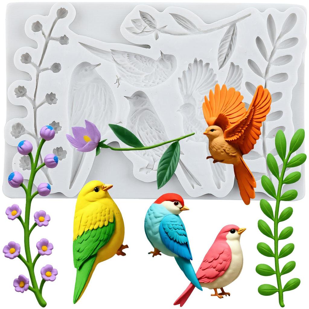 Rose Pfingstrose Silikonform Elster Blume Blätter Fondantformen Kuchen Dekorationswerkzeuge Themenkuchen Dessert Dekoriert Schokoladen Bonbonform