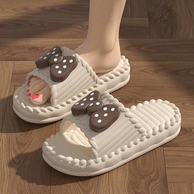 Zapatillas de interior antideslizantes de suela gruesa de EVA para verano - Sandalias unisex silenciosas