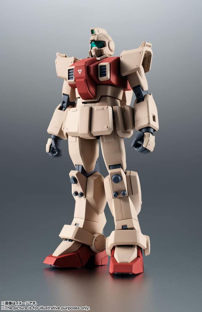 TAMASHII NATIONS ROBOT SPIRITS Mobile Suit Gundam The 08th MS Team Ground Type GM Approximately 125mm PVC ABS Painted Movable Figure [SIDE MS]