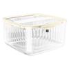 Clear Accessories Organizer Box Multifunctional Storage Box For Hair Ties Jewelry Bathroom Desktop With Storage Organizer