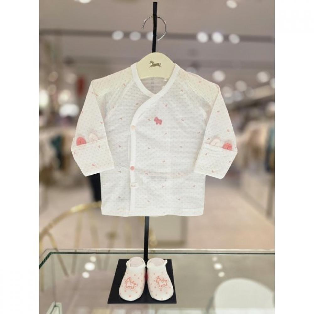 Ettoi Dot Baby Bodysuit And Socks Set  07t317002s5 