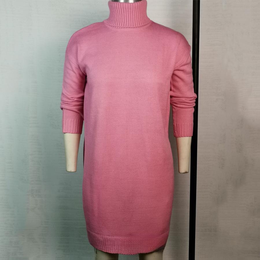 Oversized Knit Sweater Long Sleeve High Neck Coat Women's Fall Winter Fashion Sweater Jacket