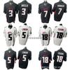 Mens Embroidered American Football Jersey Team Sports Rugby Training Shirt Cotton Blend Fall Winter