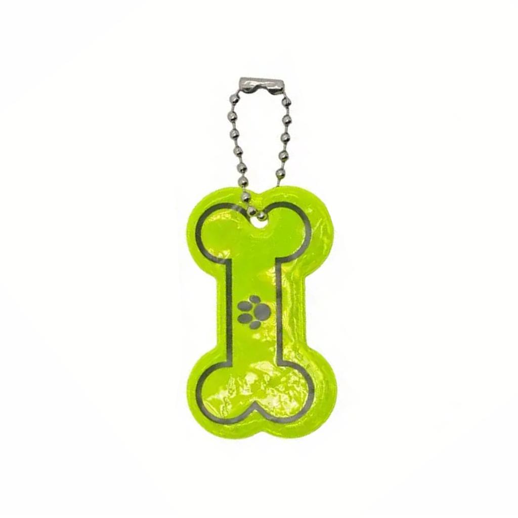 Double,sided Reflective Pet Collar/tag For Nighttime Visibility.