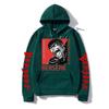 Berserk Anime Hooded Fleece Sweatshirt Men Women Loose Fit Streetwear Pullover Casual Sportswear