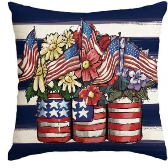 

New Pillow Cover Striped Dwarf Dwarf Sofa Living Room Bedroom Decor Linen Cushions Premium Durable Quality Useful 45 * 45Cm linen single-sided without core