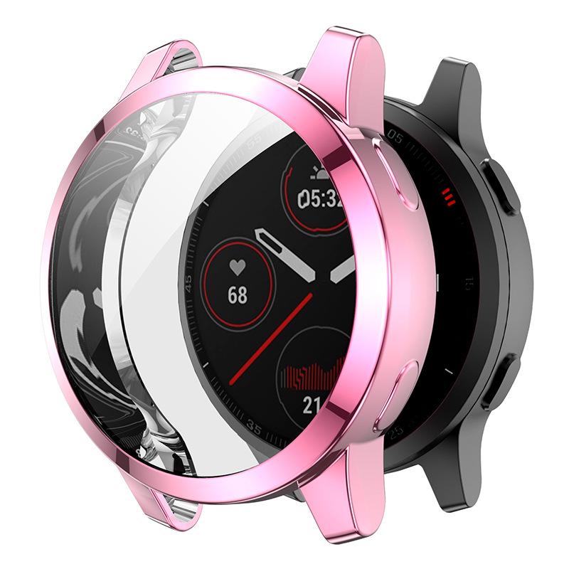 Garmin Vivoactive 4/4s & Venu 2/2S Electroplated Full Coverage Anti-drop Touchscreen Protective Watch Case