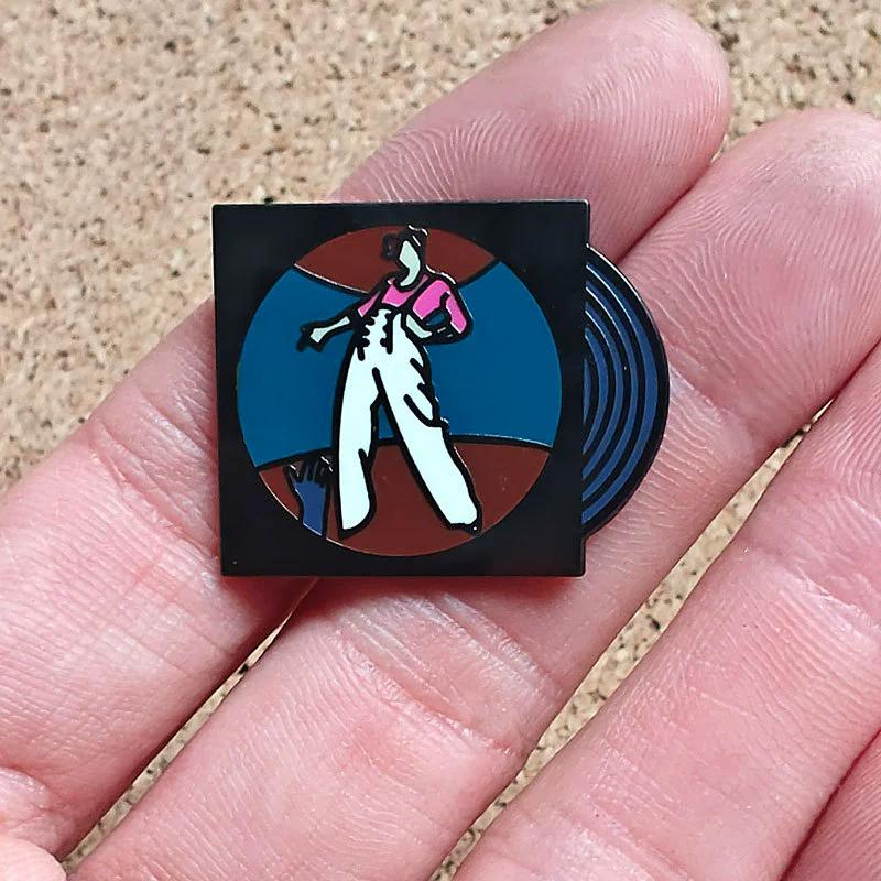 Popular Music Art Enamel Pins Rock Band Cartoon Brooches Backpack Decoration Lapel Badge Gifts For Good Friends