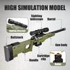 Military Series 2395pcs AWM Sniper Rifle Weapon Building Blocks MOC Modern Gun Bricks Toys For Children Boys Gifts