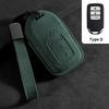 Suede Car Key Case Cover Shell Fob For For Honda Fit Lucky Vezel City Civic Jazz Brv Br-V Hrv Hr-V Freed Car Smart Key Bag