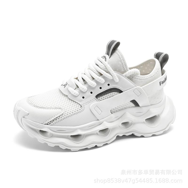 Lightweight Breathable Mesh Shoes Outdoor Lightweight Cushioning Low-top Sports Shoes Men's Fashion Niche Versatile Dad Trendy Shoes