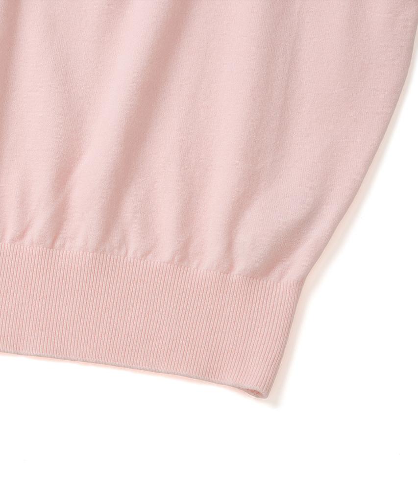 KNITTED (W) Basic Essential Washable Collared Knit Pink