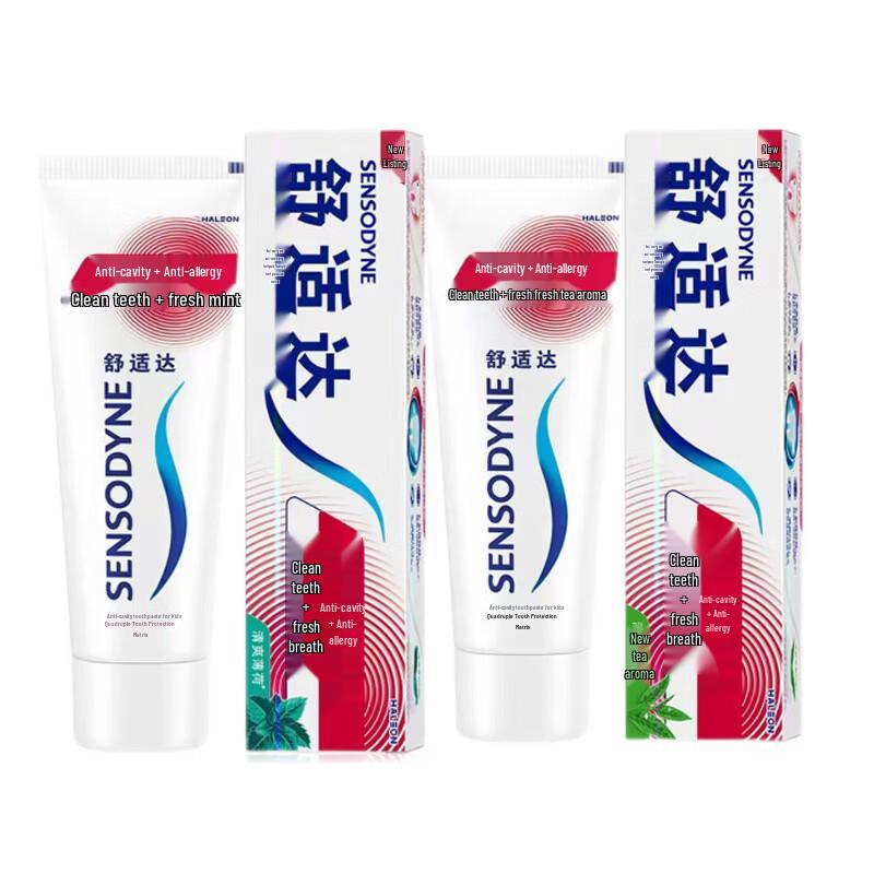 Sensodyne Anti-Cavity & Sensitivity Toothpaste, 100g (2-Pack)
