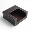 Creative Desktop Square Towel Box PU Leather Home Decor Napkin Box Paper Towel Box Home