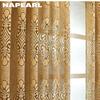 1PC NAPEARL Jacquard Sheer Curtain 20-40% Blackout Ring Type Tulle for Living Room Bedroom Balcony Window Home Decor