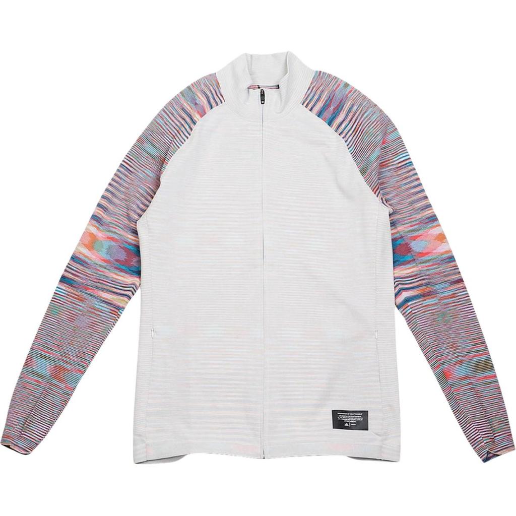 Adidas X Missoni Collaboration Phx Multi Color Block Zip Collar Long Sleeve Jacket Men Jacket DS9323