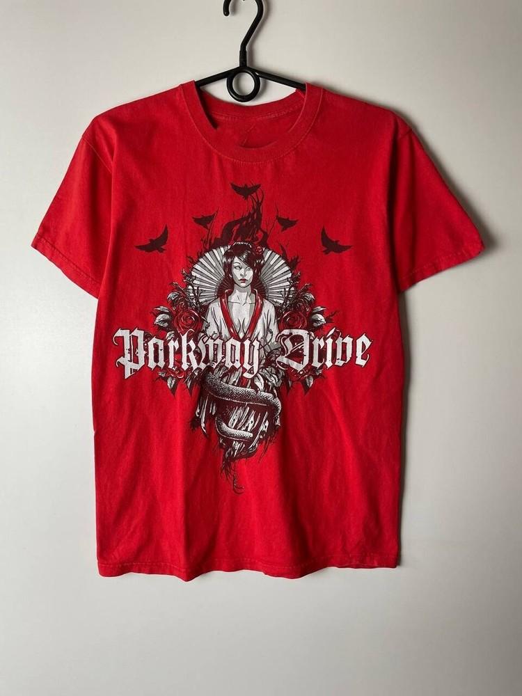 Parkway Drive RED Cotton All size S-5XL Gift For Fans T-shirt OM132 Unisex T-Shirt S