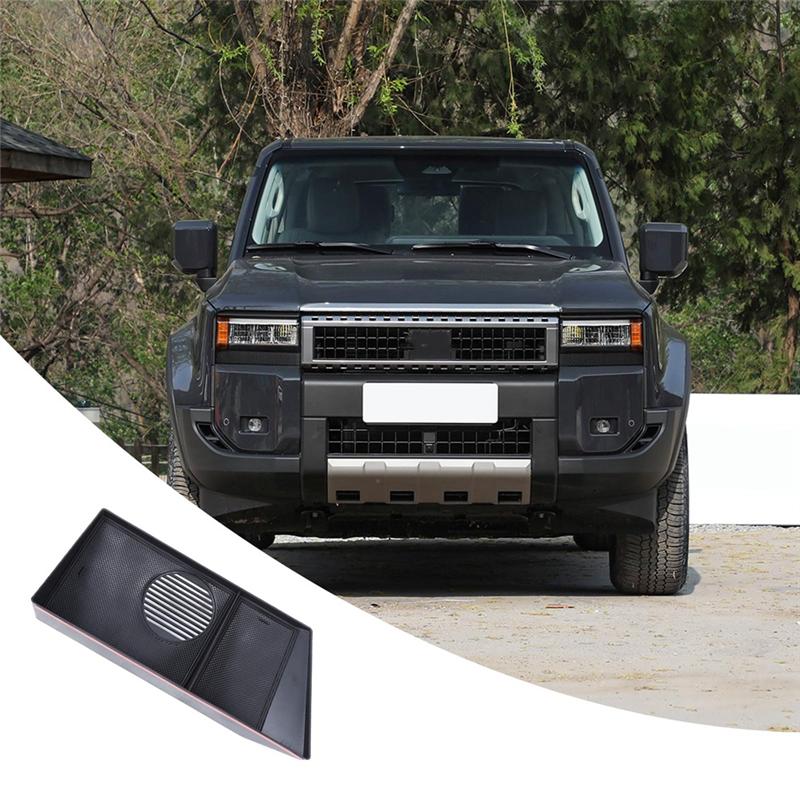 For Toyota Land Cruiser 250 Prado LC250 2025 Center Console Organizer Behind Screen Storage Box Dashboard Tray