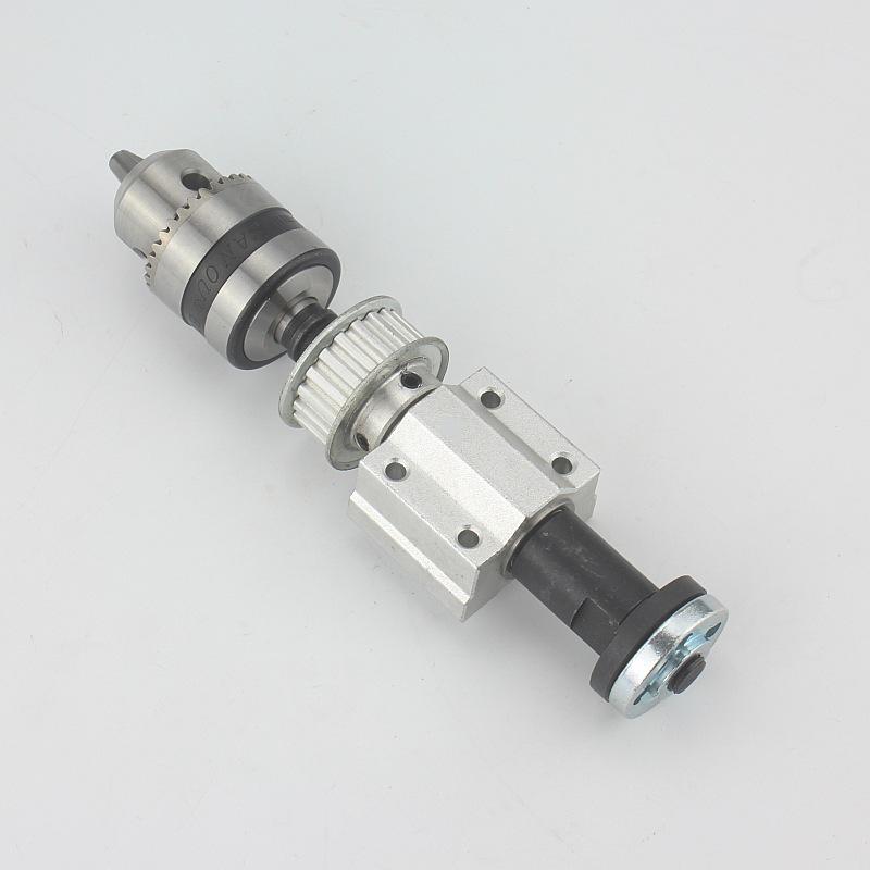 Table Saw Bench Electric Drill Spindle Assembly for DIY Woodworking Cutting and Grinding - Small Lathe Accessories