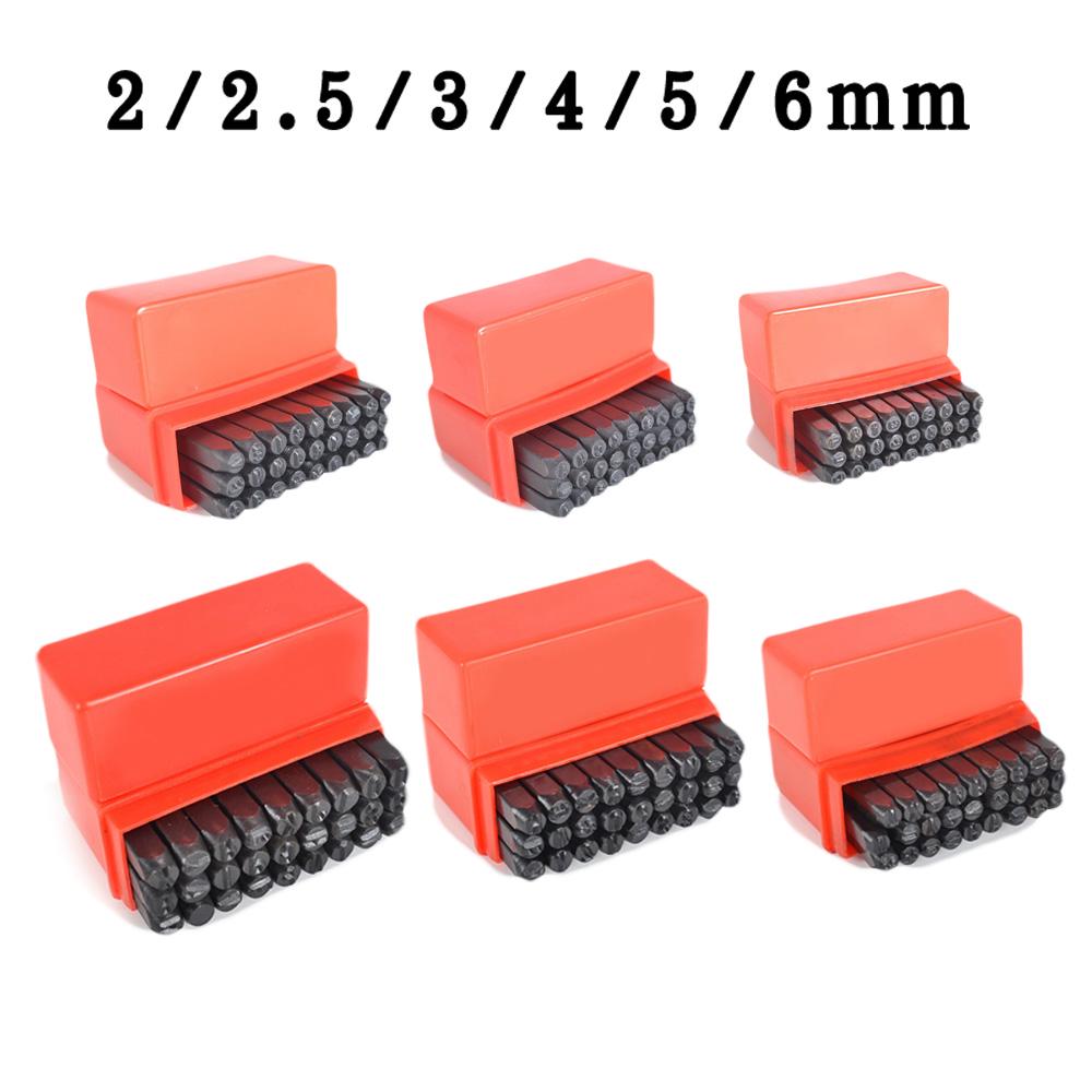 A-Z Letter Punch Stamps Accessories Alloy steel Leather 27pcs Tools Alphabet Carved Decorative Jewelry Labeling