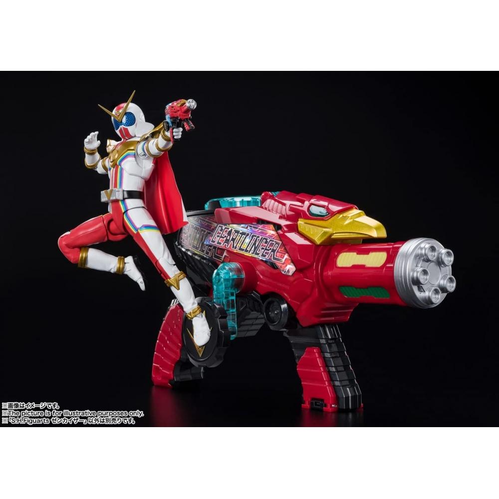 SHFiguarts Kikai Sentai Zenkaiger Zenkaiser přibližně 145 mm pohyblivá figurka z PVC/ABS lakovaného materiálu