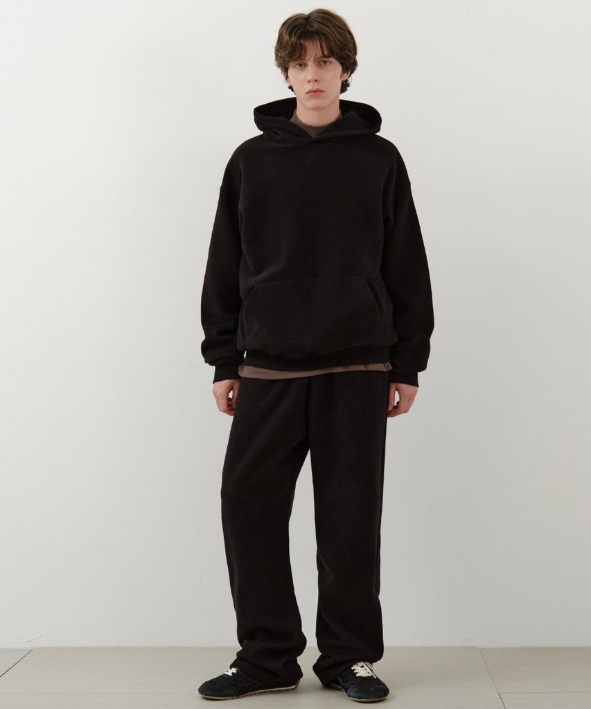 Wednesday Oasis Soft Brushed Wide String Sweatpants_Black(W25-Pt30)