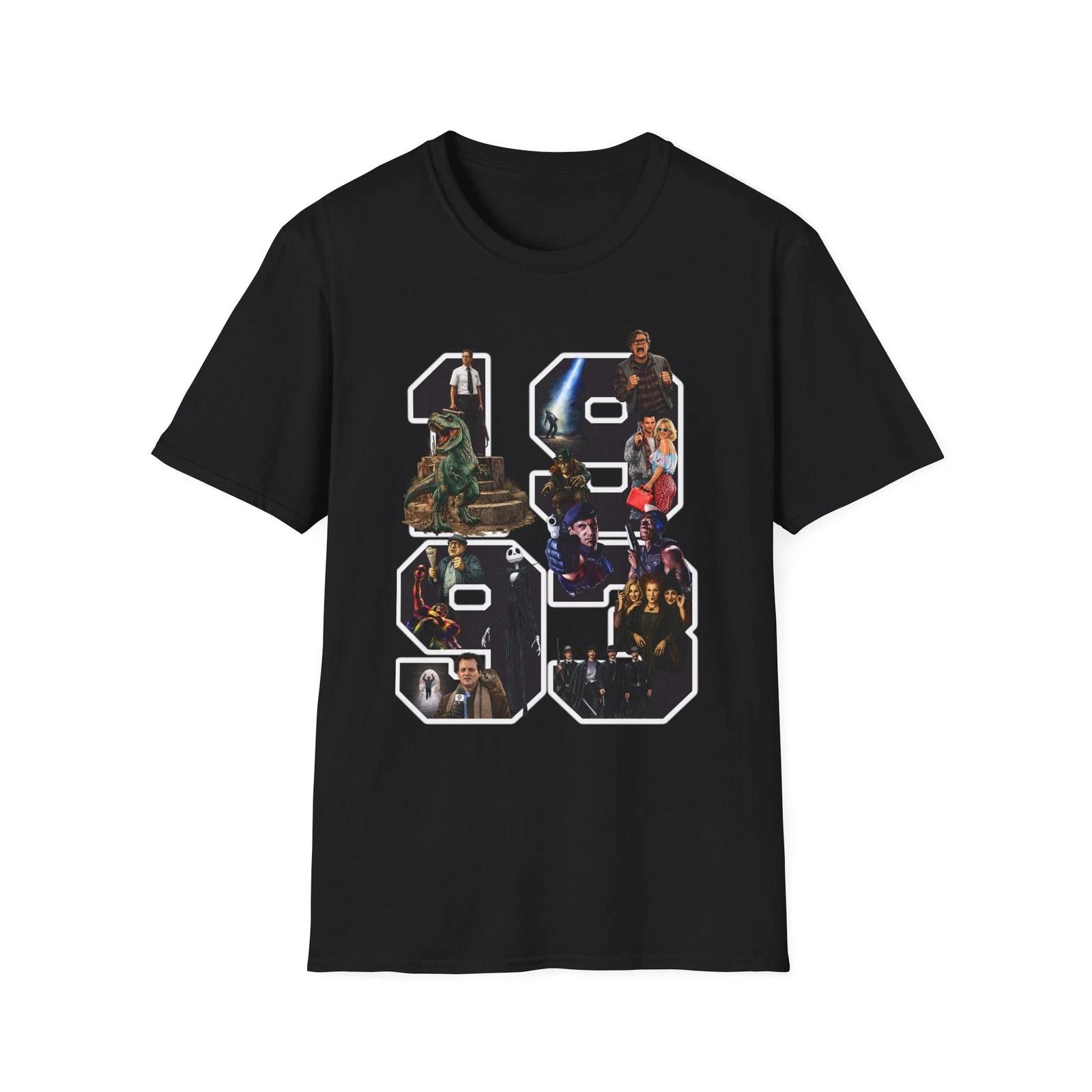 1993 Popular Movies T-Shirt — Retro Film Favorites Tee XXXXL