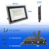 EU Stock RGB Led Floodlight 50W 100W DOB Projector 100-240V Tuya WIFI APP Control Waterproof RGBCCT Lamp RGBCW RGBWW Spotlight