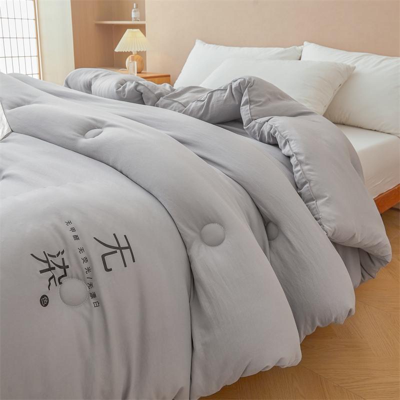 New Polyester Ffiber Spring and Autumn Comforter Winter Comforter Core 1pc 150/180/200/220cm Warm and Breathable