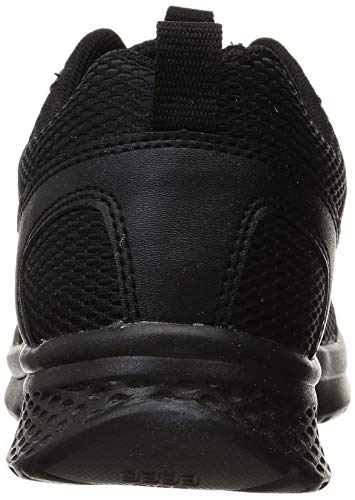 Spalding JIN 3790/3800 Running Shoes, Black, Size 26.5cm, 4E/3E, Water-Repellent, Lightweight, for Men and Women (Current Model)