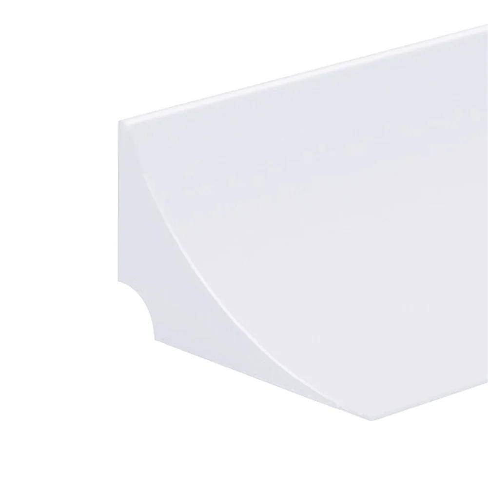 

1PC 1/2m Self-Adhesive Silicone Bathroom Water Stopper Water Retaining Strip Bendable Shower Dam Barrier 25mm&1m білий
