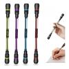 10 Pcs Fidget Stress Relief Spinning Ballpoint Pens Smooth Gel Pen 0.5Mm For Primary School Students Easy Spin Funny Gift