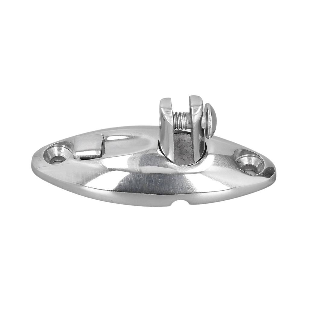 Marine Boat 360 Degrees Swivel Deck Hinge 316 Stainless Steel Yacht Hardware Accessaries
