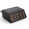 100W Desktop Universal USB Charger 15 Ports USB Fast Charging Station For Ipad Iphone 15 14 13 12 Pro Max Samsung S24 Tablet