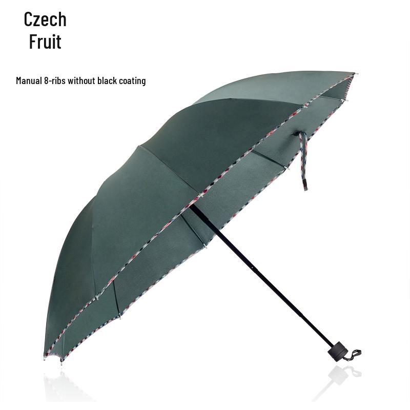 Automatic Three-Fold Sunshade Umbrella: UV-Protection & Rainproof for Men and Women