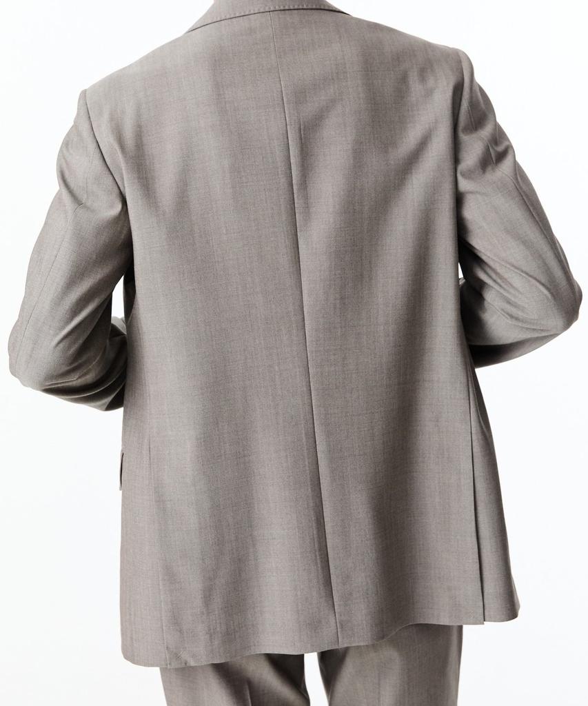 Man On The Boon Tropical Wool Single Suit Jacket_Beige 4714151009