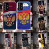 Russia Russian Flags Emblem Soft Phone Case For Samsung Galaxy A12 A22 A32 A52 A72 A02S A51 A50S A71 A70 A31 A20S Note 20 Ultra