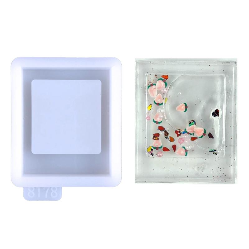 Żywiczne formy silikonowe Quicksand formy odlewnicze Shaker do żywicy epoksydowej formy do wisiorek biżuteria rękodzieło dekoracyjne Making DIY