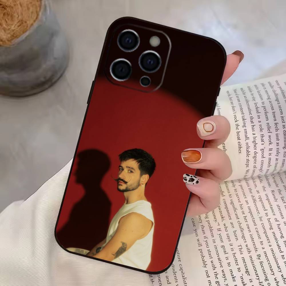 C-Camilo  Phone Case For iPhone 17, 16,15,14,13,12,11 Plus,Pro Max, Others Soft Black Cover