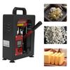 Black Manual hydraulic rosin pressing machine, 1*Hydraulic Heat Press Machine 1*Power Cord 1*Lifting Jack's Handle