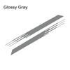 2PCS Car Body Door Side Stripes Stickers Self-adhesive Auto Body Styling Decoration Sticker Accessories For Ford Transit Tourneo