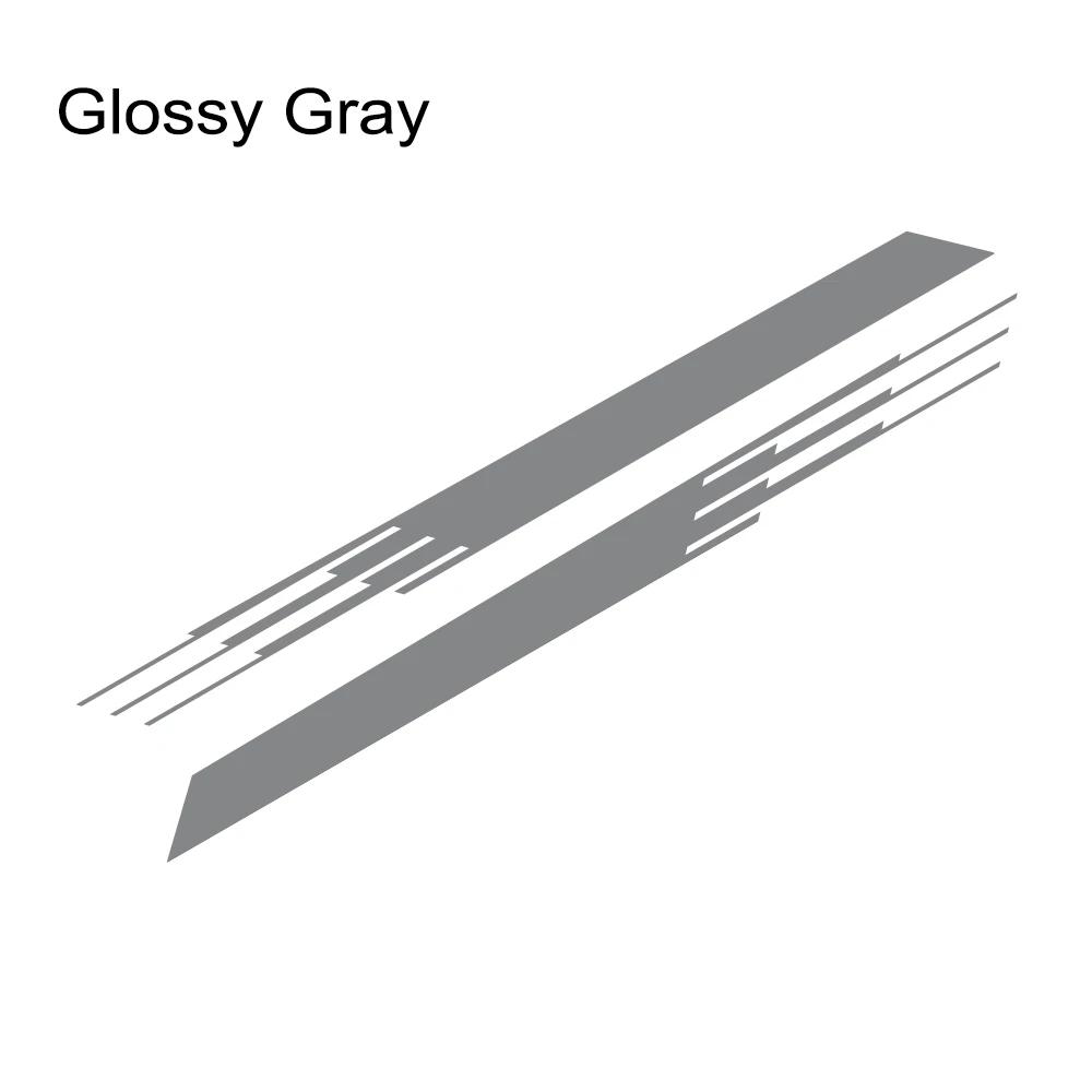 2PCS Car Body Door Side Stripes Stickers Self-adhesive Auto Body Styling Decoration Sticker Accessories For Ford Transit Tourneo