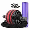 WEZHO 5-in-1 Abdominal Wheel Roller & Core Trainer Kit