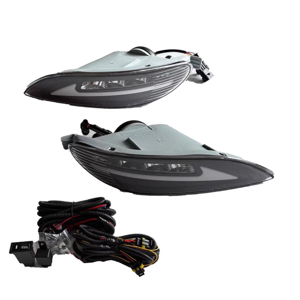 Yellow LED Fog & Daytime Running Lights for 2005-2009 Toyota Corolla - Fog Light Assembly